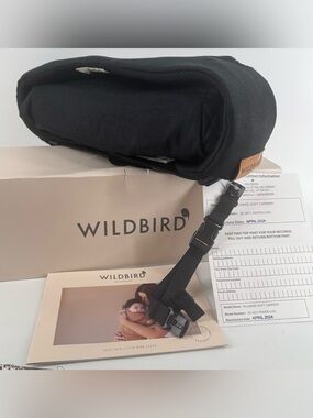 Wildbird Aerial Buckle Carrier Raven L-4XL SC-BC1 MSRP$178 NEW DAMAGED BOX Black